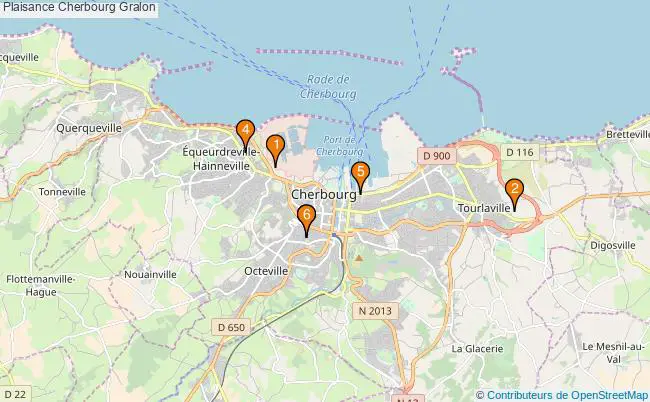 plan Plaisance Cherbourg Associations plaisance Cherbourg : 8 associations