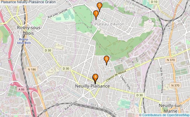 plan Plaisance Neuilly-Plaisance Associations plaisance Neuilly-Plaisance : 9 associations
