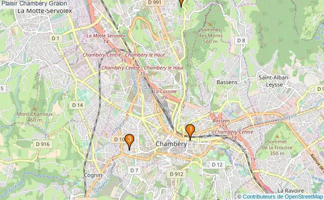plan Plaisir Chambéry Associations Plaisir Chambéry : 3 associations