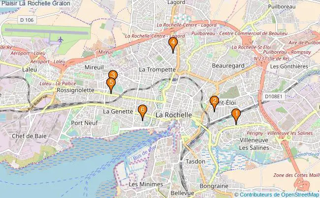plan Plaisir La Rochelle Associations Plaisir La Rochelle : 9 associations