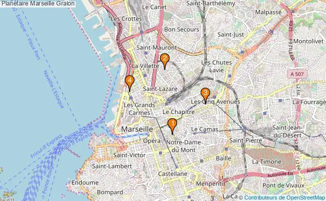 plan Planétaire Marseille Associations Planétaire Marseille : 4 associations
