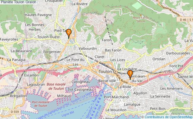 plan Planète Toulon Associations Planète Toulon : 3 associations