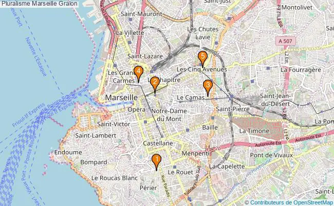 plan Pluralisme Marseille Associations pluralisme Marseille : 5 associations