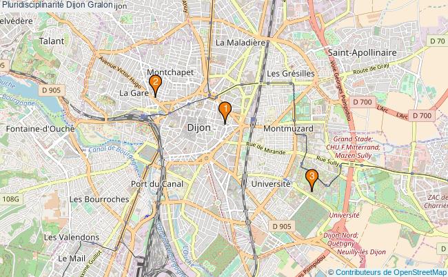plan Pluridisciplinarité Dijon Associations pluridisciplinarité Dijon : 3 associations