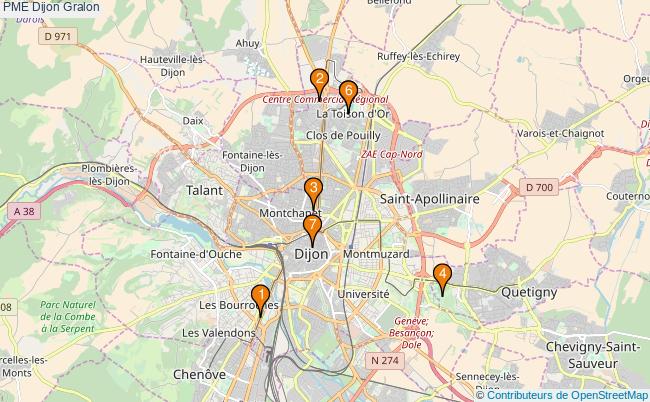 plan PME Dijon Associations PME Dijon : 5 associations