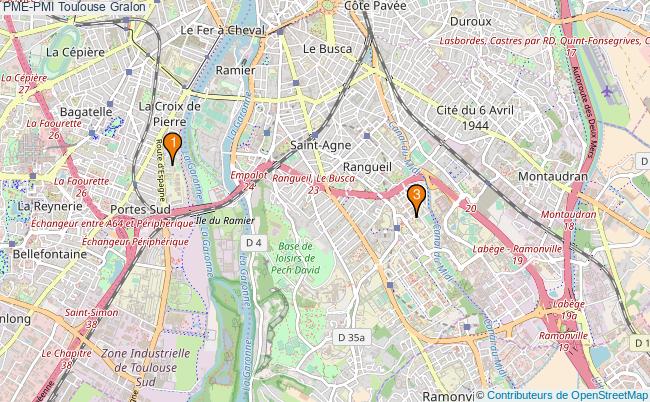 plan PME-PMI Toulouse Associations PME-PMI Toulouse : 3 associations