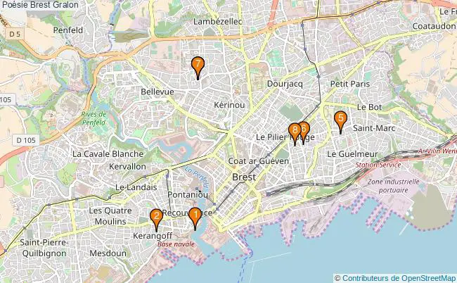 plan Poésie Brest Associations poésie Brest : 10 associations
