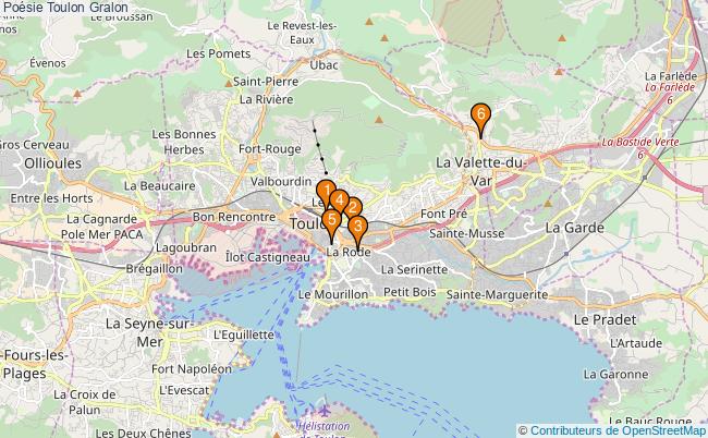 plan Poésie Toulon Associations poésie Toulon : 7 associations