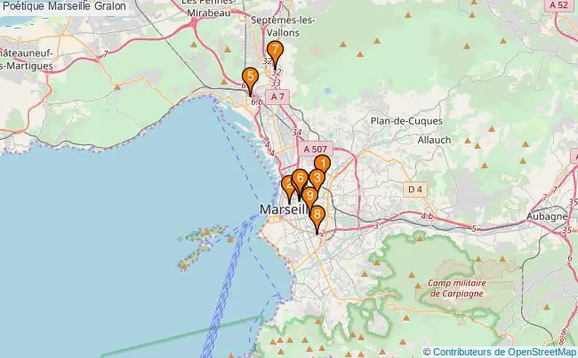 plan Poétique Marseille Associations Poétique Marseille : 12 associations