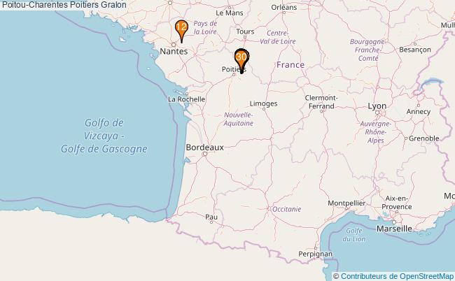 plan Poitou-Charentes Poitiers Associations Poitou-Charentes Poitiers : 46 associations