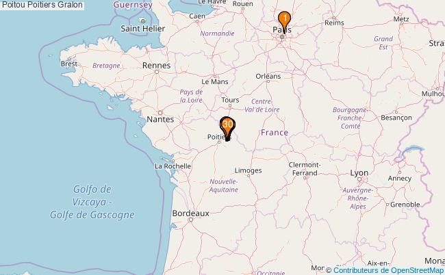 plan Poitou Poitiers Associations poitou Poitiers : 44 associations