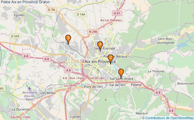 plan Police Aix en Provence Associations police Aix en Provence : 4 associations