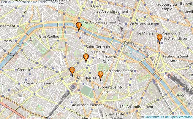 plan Politique Internationale Paris Associations Politique Internationale Paris : 7 associations