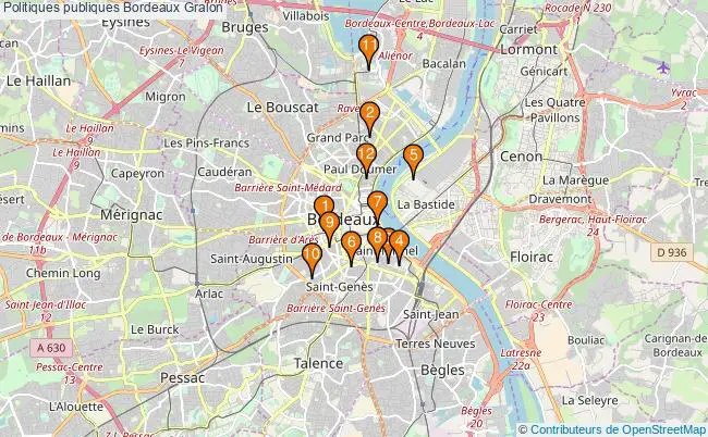 plan Politiques publiques Bordeaux Associations politiques publiques Bordeaux : 15 associations