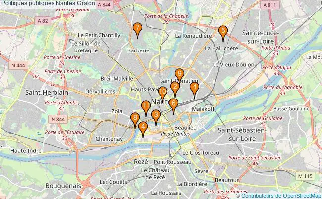 plan Politiques publiques Nantes Associations politiques publiques Nantes : 18 associations
