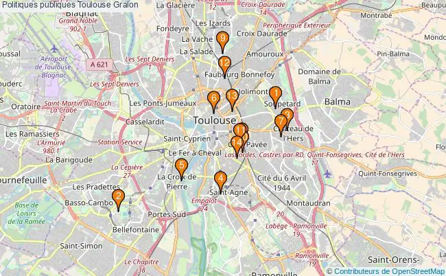 plan Politiques publiques Toulouse Associations politiques publiques Toulouse : 15 associations