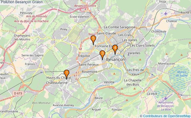 plan Pollution Besançon Associations Pollution Besançon : 6 associations
