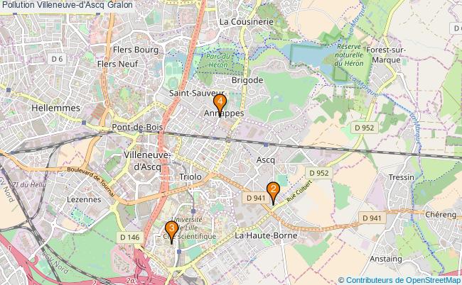 plan Pollution Villeneuve-d'Ascq Associations Pollution Villeneuve-d'Ascq : 4 associations