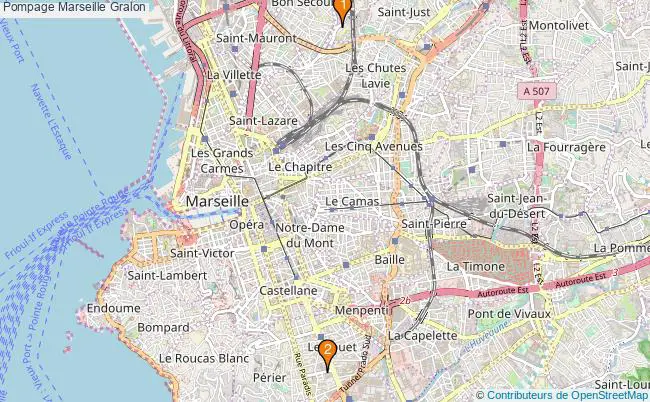 plan Pompage Marseille Associations pompage Marseille : 2 associations