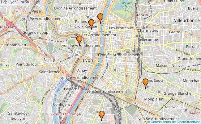 plan Pop Lyon Associations pop Lyon : 8 associations
