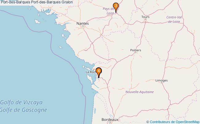 plan Port-des-Barques Port-des-Barques Associations Port-des-Barques Port-des-Barques : 5 associations