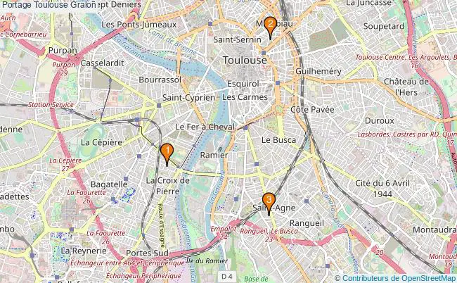 plan Portage Toulouse Associations portage Toulouse : 4 associations