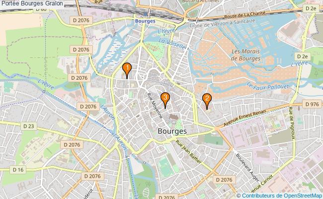 plan Portée Bourges Associations Portée Bourges : 3 associations