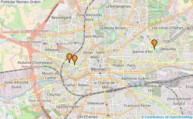 plan Porteuse Rennes Associations porteuse Rennes : 4 associations
