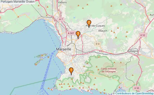 plan Portugais Marseille Associations Portugais Marseille : 3 associations