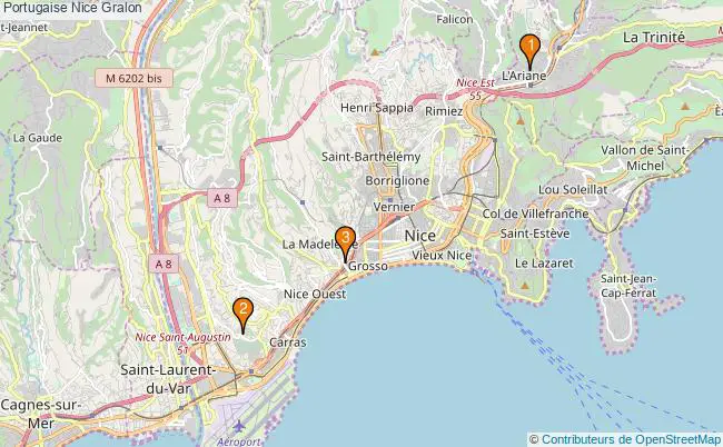 plan Portugaise Nice Associations portugaise Nice : 3 associations