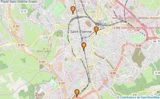 plan Positif Saint-Etienne Associations Positif Saint-Etienne : 4 associations