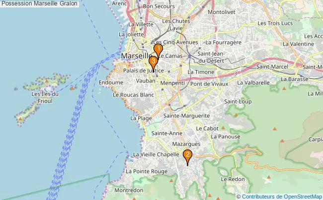 plan Possession Marseille Associations Possession Marseille : 3 associations