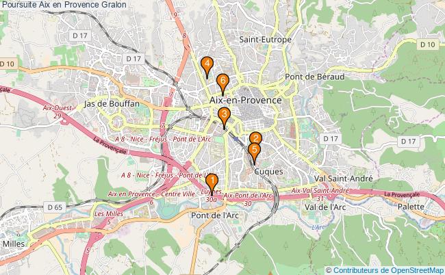 plan Poursuite Aix en Provence Associations poursuite Aix en Provence : 15 associations