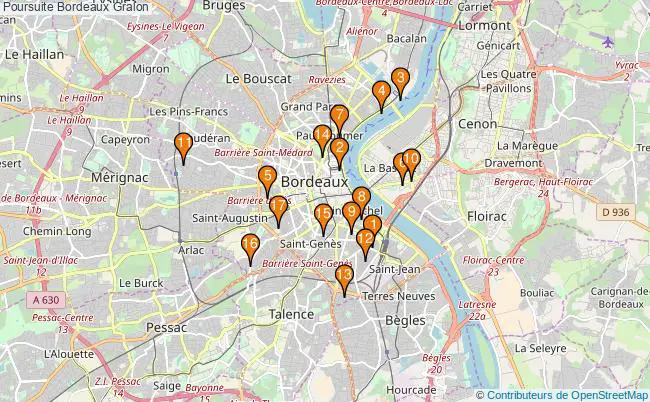 plan Poursuite Bordeaux Associations poursuite Bordeaux : 18 associations