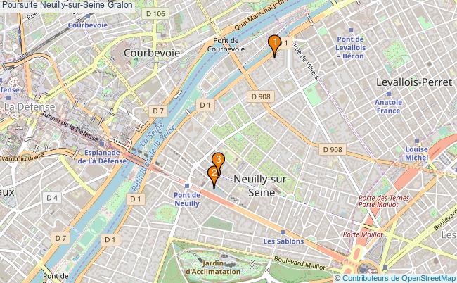 plan Poursuite Neuilly-sur-Seine Associations poursuite Neuilly-sur-Seine : 3 associations