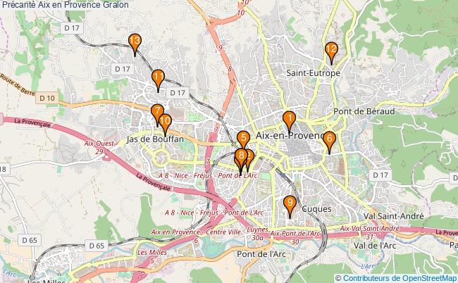 plan Précarité Aix en Provence Associations précarité Aix en Provence : 23 associations