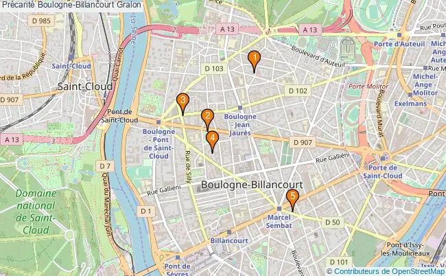 plan Précarité Boulogne-Billancourt Associations précarité Boulogne-Billancourt : 9 associations