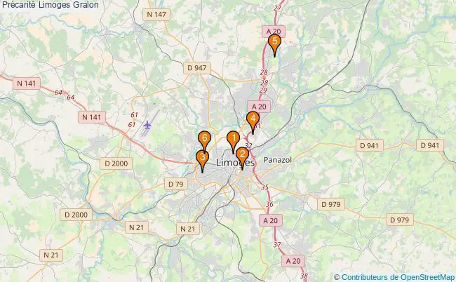 plan Précarité Limoges Associations précarité Limoges : 6 associations