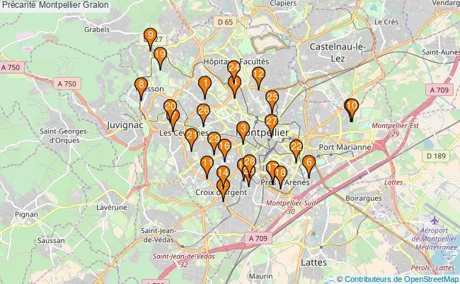 plan Précarité Montpellier Associations précarité Montpellier : 48 associations