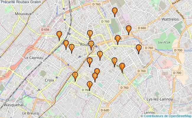 plan Précarité Roubaix Associations précarité Roubaix : 33 associations
