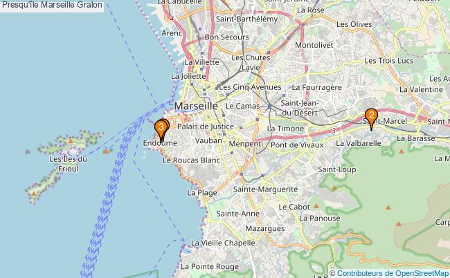 plan Presqu'île Marseille Associations presqu'île Marseille : 3 associations