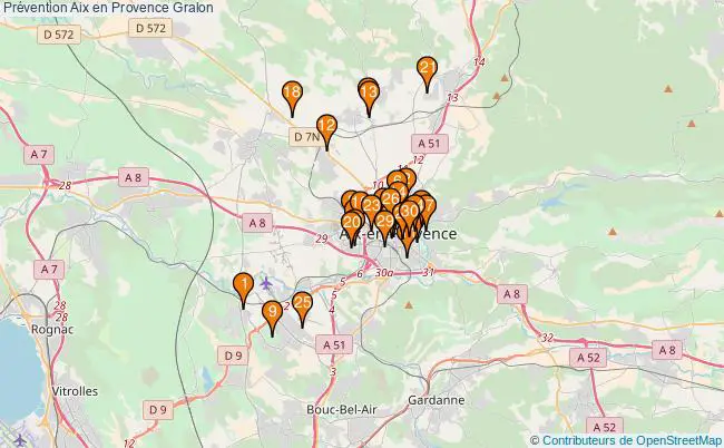plan Prévention Aix en Provence Associations prévention Aix en Provence : 82 associations