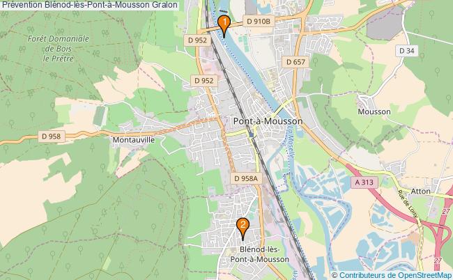 plan Prévention Blénod-lès-Pont-à-Mousson Associations prévention Blénod-lès-Pont-à-Mousson : 2 associations