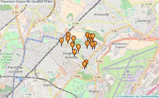 plan Prévention Garges-lès-Gonesse Associations prévention Garges-lès-Gonesse : 24 associations