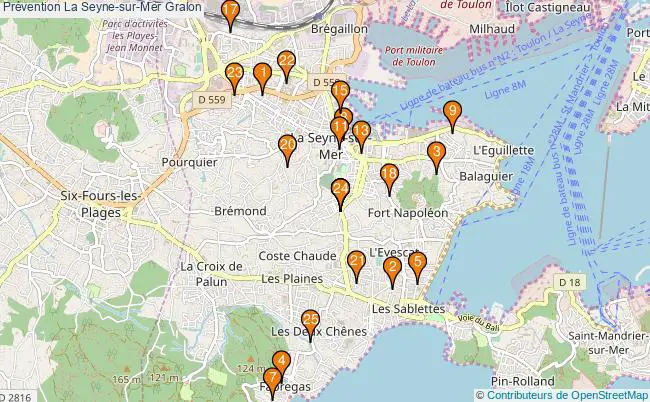 plan Prévention La Seyne-sur-Mer Associations prévention La Seyne-sur-Mer : 34 associations