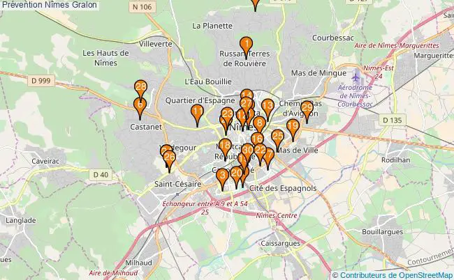 plan Prévention Nîmes Associations prévention Nîmes : 74 associations