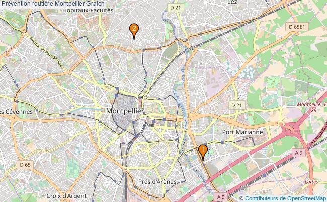 plan Prévention routière Montpellier Associations Prévention routière Montpellier : 3 associations