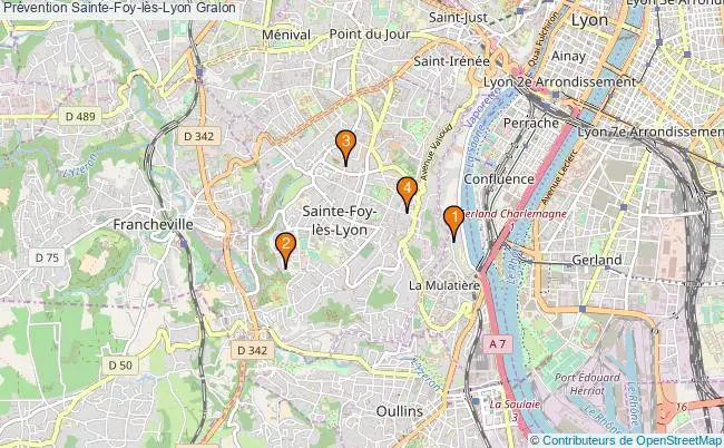 plan Prévention Sainte-Foy-lès-Lyon Associations prévention Sainte-Foy-lès-Lyon : 5 associations