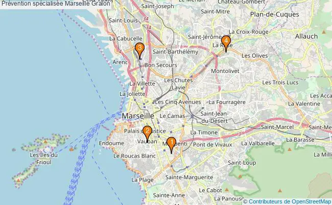 plan Prévention spécialisée Marseille Associations prévention spécialisée Marseille : 4 associations
