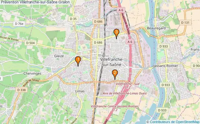 plan Prévention Villefranche-sur-Saône Associations prévention Villefranche-sur-Saône : 6 associations